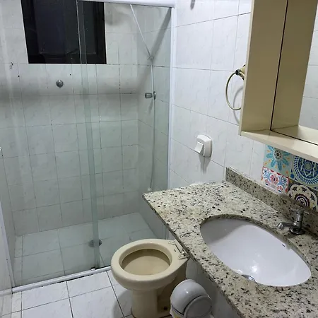 Confortavel Apartamento 1 Dorm Com Piscina E Lazer Guaruja Exterior photo