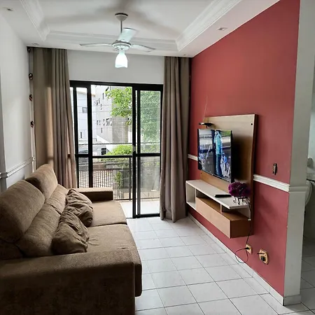 Confortavel Apartamento 1 Dorm Com Piscina E Lazer Guaruja Exterior photo